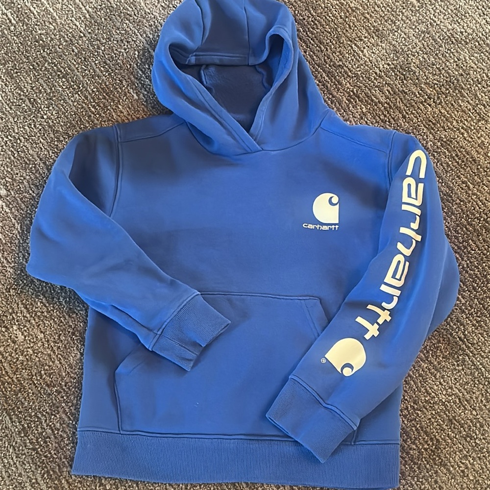 Carhartt Kids Blue Hoodie